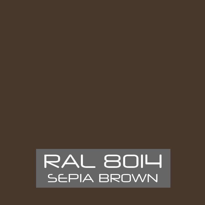 RAL 8014 Sepia Brown Powder Coating Paint