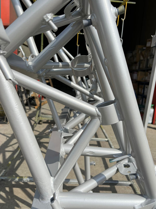 RAL 9006 White Aluminum Powder Coating Paint