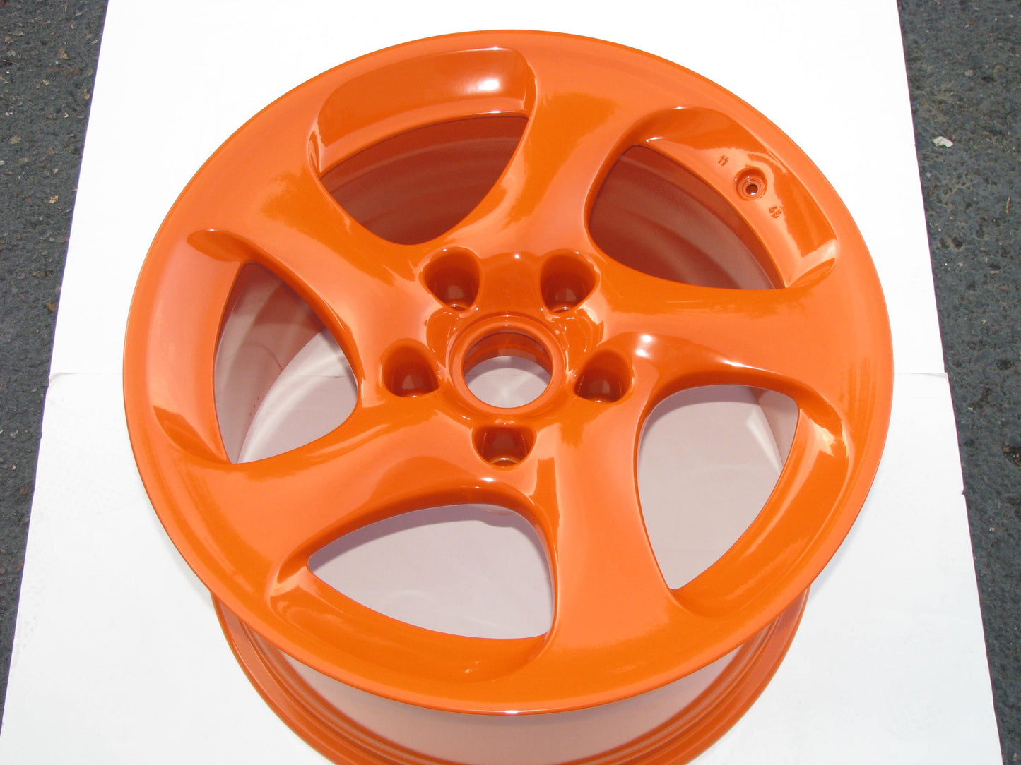 High Gloss Orange Powder Coating Paint