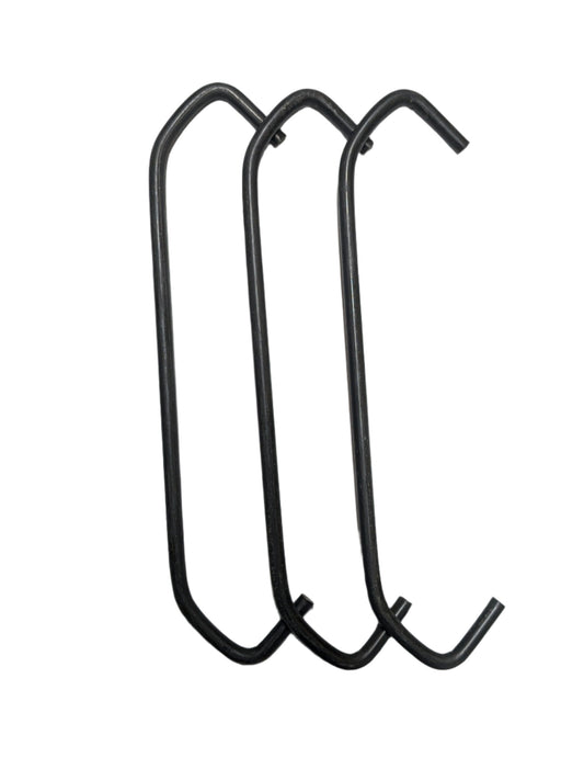Powder Coating Hooks - V Hooks .180 x 6 Inch Holds up to 80 lbs!