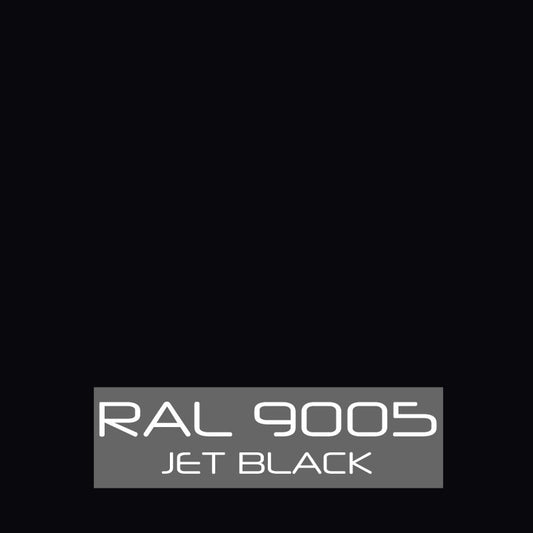 RAL 9005 Jet Black Powder Coating Paint