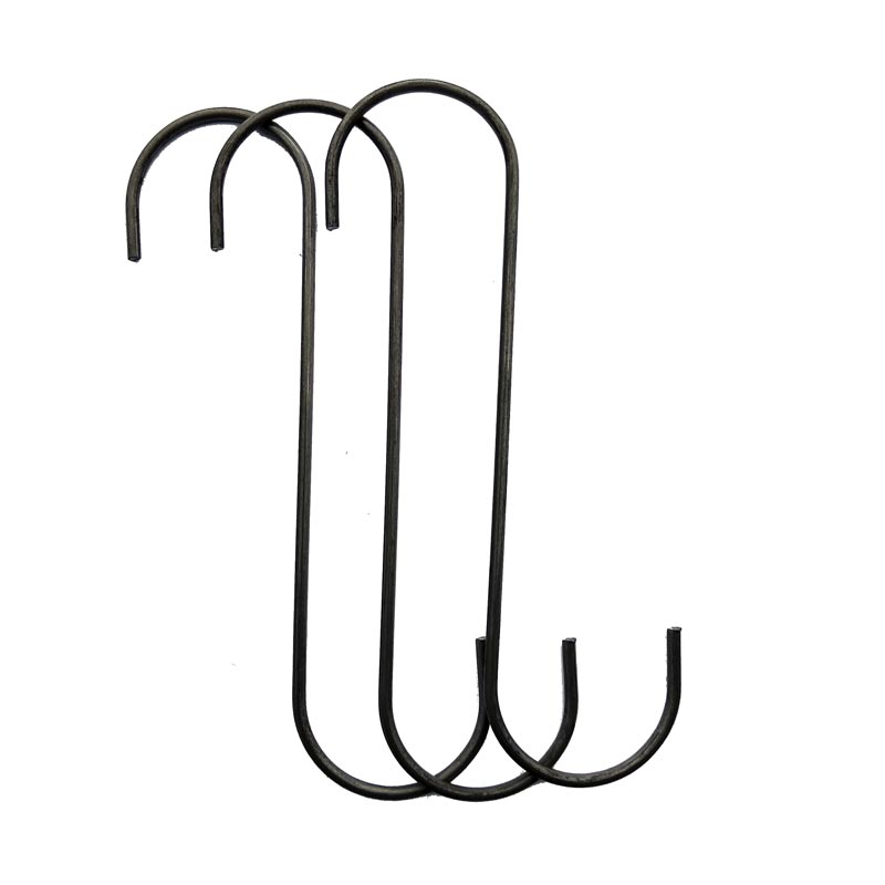 Powder Coating Hooks - S Hooks .120 x 6 Inch Holds up to 56 lbs!