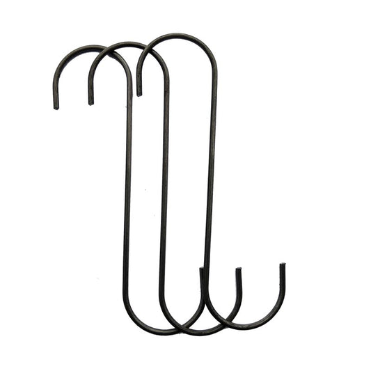 Powder Coating Hooks - S Hooks .120 x 6 Inch Holds up to 56 lbs!